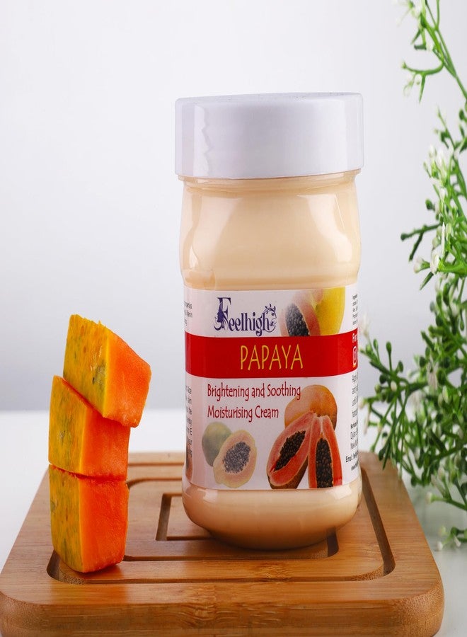 FEELHIGH Combo Papaya Face Cream 500ml with Natural Papaya Extract and Cucumber Face Mask 500ml Pack of 2 Men and Women - Image 4
