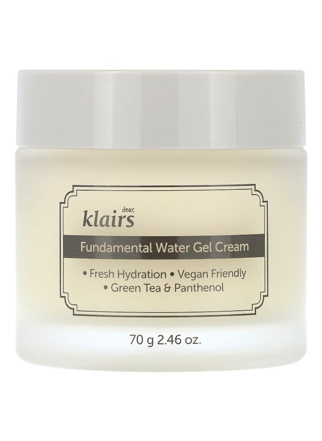 Dear,Klairs Dear, Klairs, Fundamental Water Gel Cream, 2.46 oz (70 g)  - Image 1