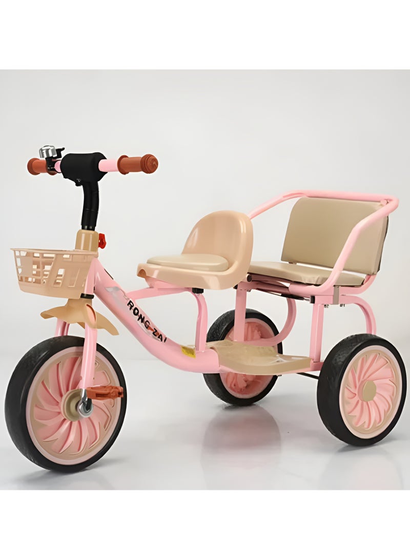 Baby tricycle with horn, three wheeler for kids, outdoor exercise 