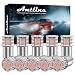 Antline 1157 BAY15D 7528 2057 2357 LED Bulbs Amber Yellow Super Bright 3014 54SMD LED Replacement for 12V24V RV Camper Car Vehicle Trunk Backup Reverse Tail Brake Turn signal Lights Pack of 10 - Image 2