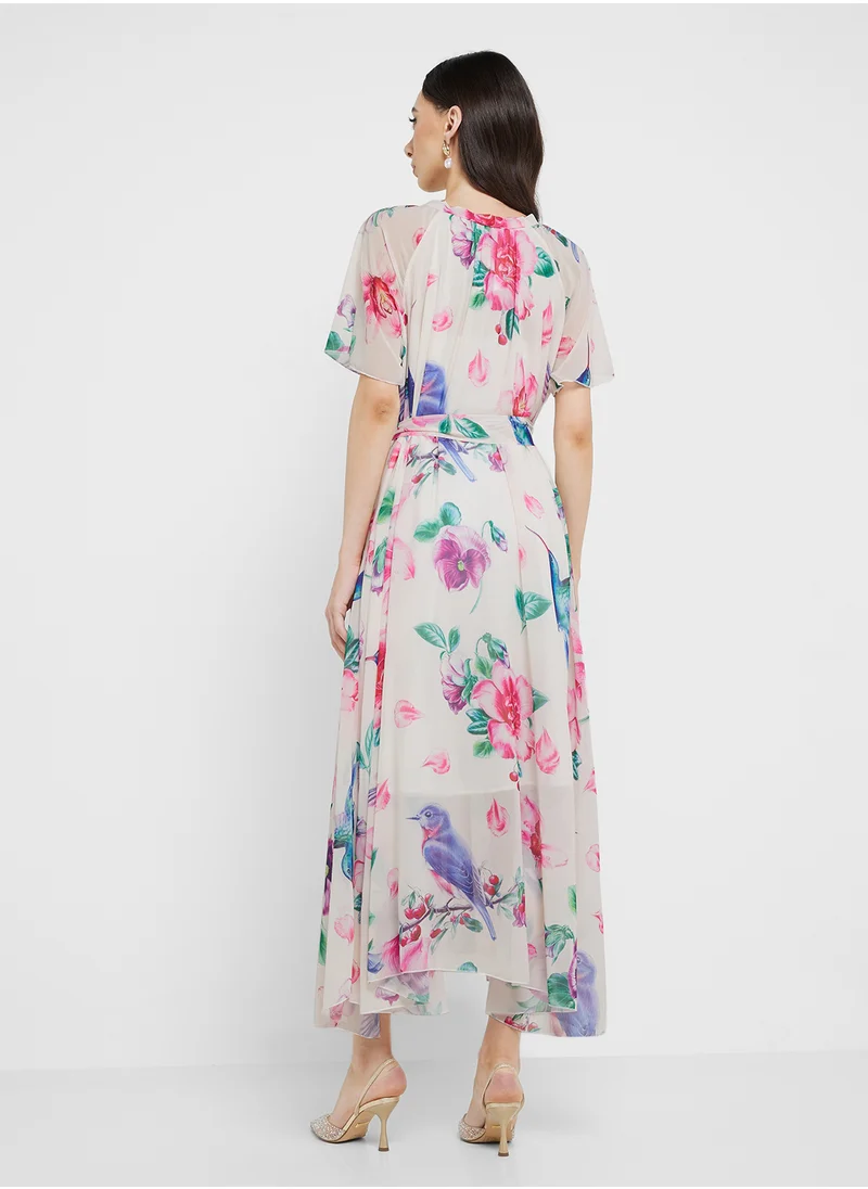 ايلا Floral Print Dress