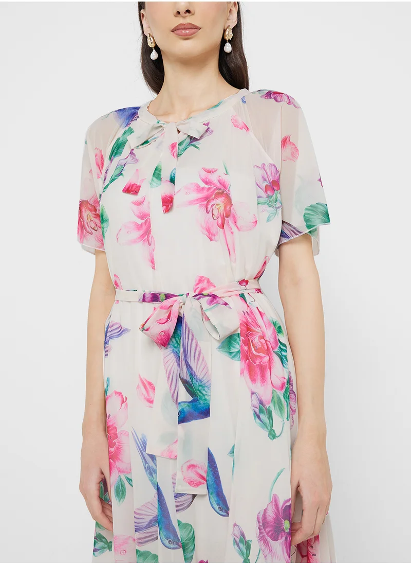 ايلا Floral Print Dress