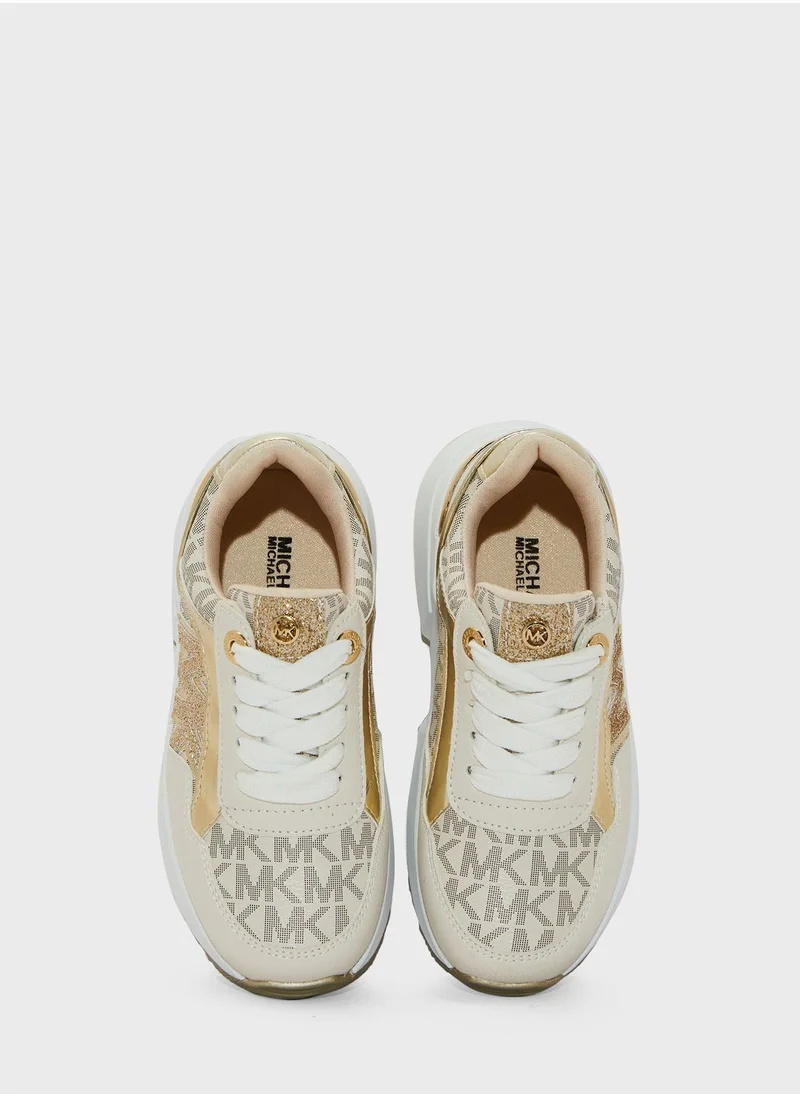 Michael Kors Kids Jem Audrey Ps Low Top Sneakers