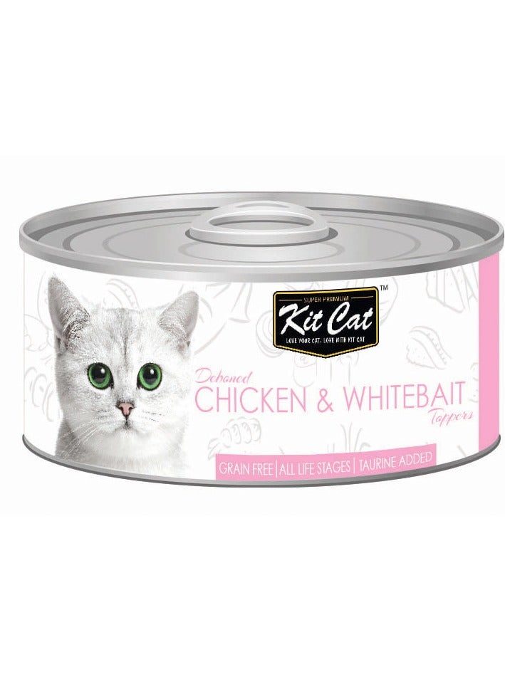 Kit Cat 10PC Kit Cat Chicken & Whitebait 80g - Image 2
