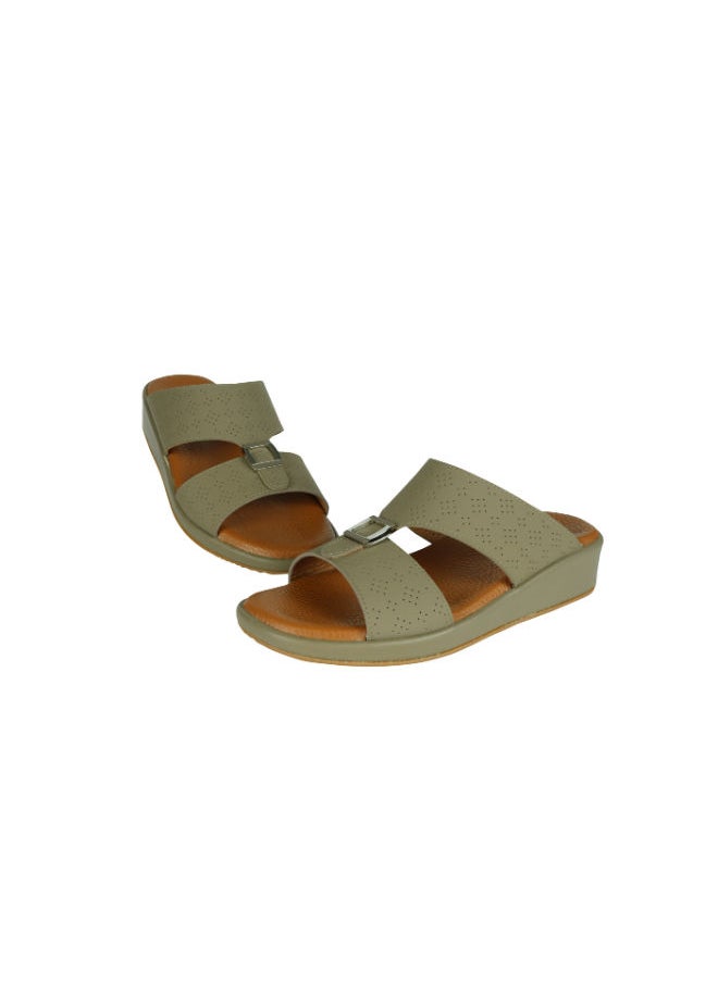 barjeel uno - Barjeel Uno Boys Sandals BMSA-119 Green - Image 1