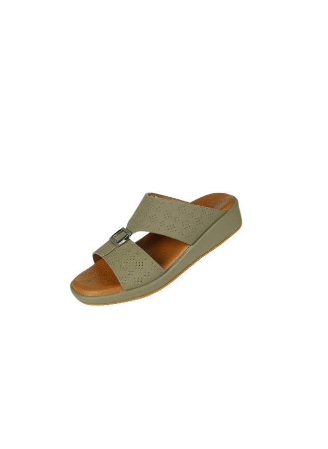 barjeel uno - Barjeel Uno Boys Sandals BMSA-119 Green - Image 1