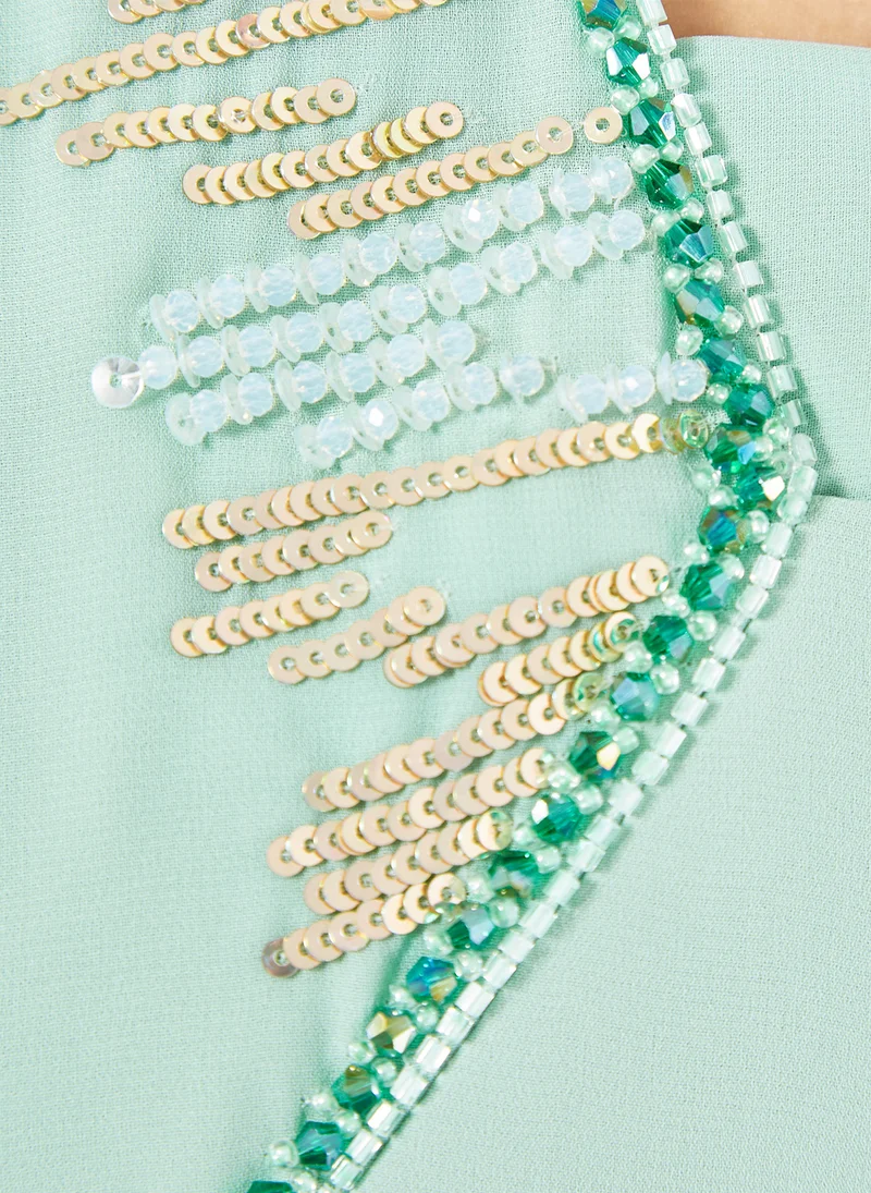 Amri Embroidered Jalabiya