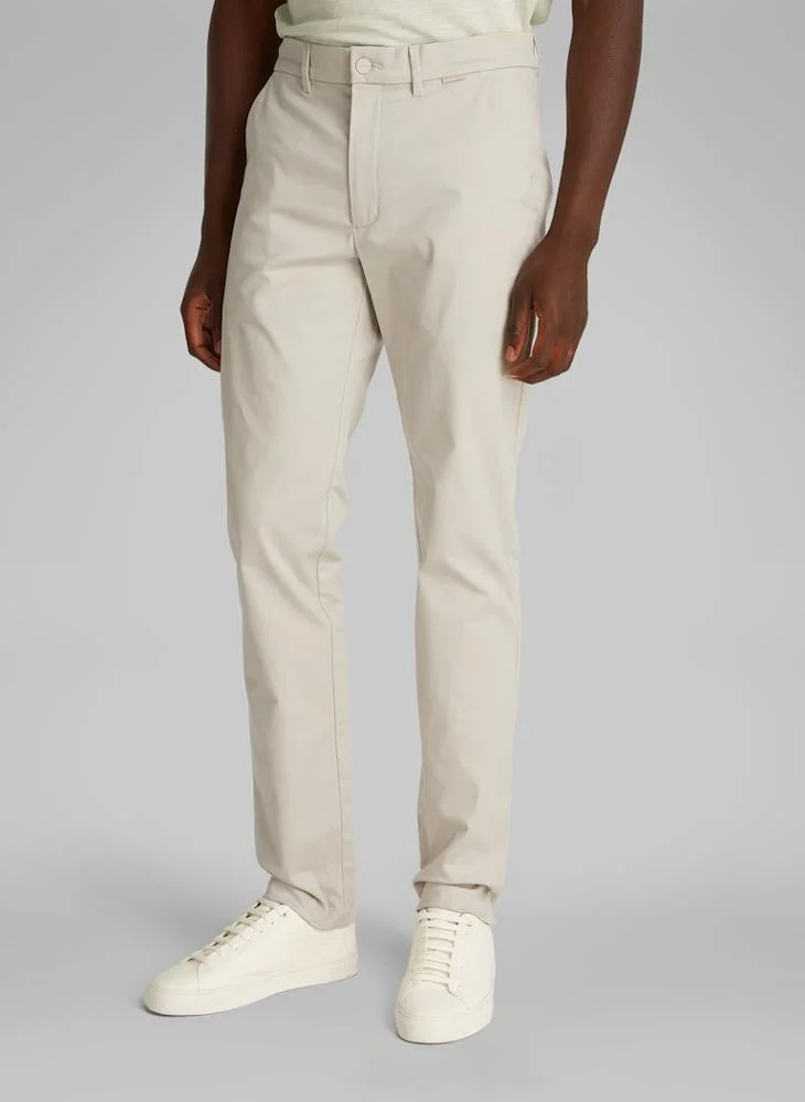 CALVIN KLEIN Sateen Stretch Slim Chino