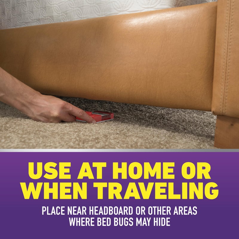 Ortho Home Defense Max Bed Bug Trap, Detect Bed Bugs in Homes and While Traveling, 2 Traps in Each Package - Image 4
