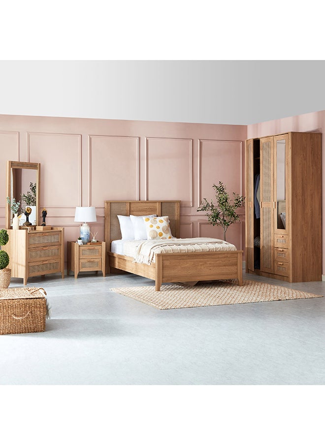 Home Box - Java Bed Frame 209 x 120 x 137 cm, Mattress Size - 120x200cm - Image 1