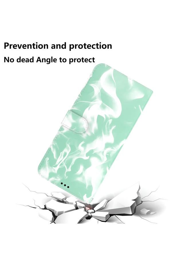 اس-توب جراب لهاتف Samsung Galaxy Note10 Lite / A81 بنمط ضباب سحابي، جراب جلدي قلاب أفقي مع حامل وفتحة بطاقة ومحفظة - Image 5