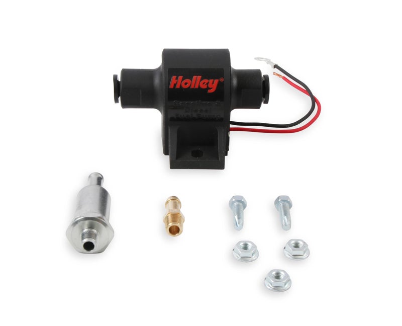 Holley 12-426 25 GPH Mighty Mite Electric Fuel Pump, 1.5-4 PSI - Image 1