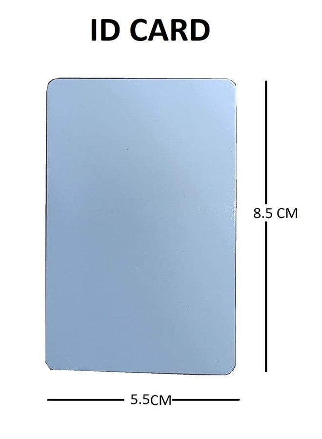 MOREL INKJET PVC ID CARD (PACK 25) WITH LAMINATION POUCH (70x100MM,100PC) FOR CANON PIXMA G2000 G2010 G3000 G3010 G4000 G4010 INKJET PRINTER (AADHAR CARD, COLLEGE ID, GATE PASS) 400 GSM - Image 3