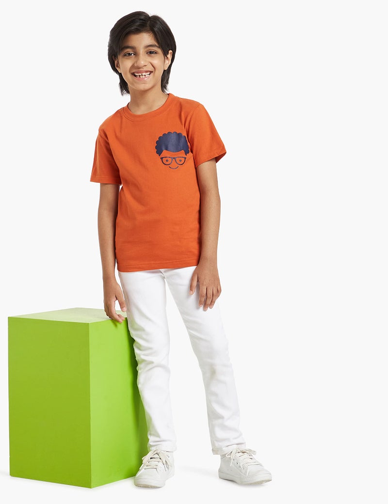 T2F Boy's Cotton Solid Regular Fit T-Shirt (Pack of 3) - Image 2