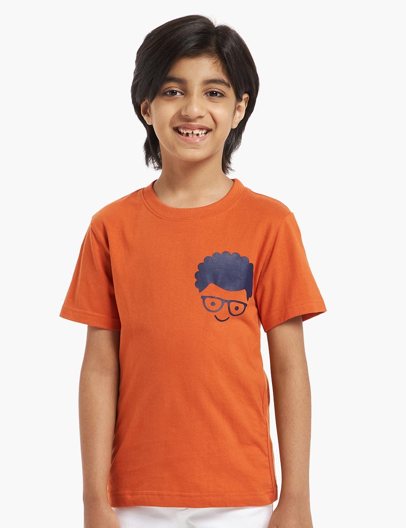 T2F Boy's Cotton Solid Regular Fit T-Shirt (Pack of 3) - Image 3