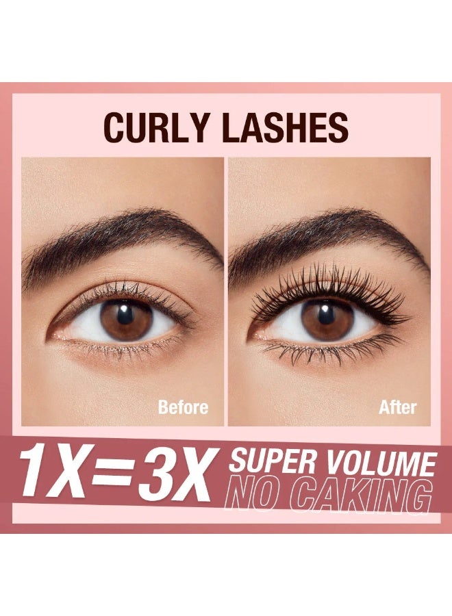 O.TWO.O O TWO O Curly Ultra Bushy 5D Waterproof Mascara Long Lasting Volume and Curl Smudge Proof Eye Makeup - Image 2