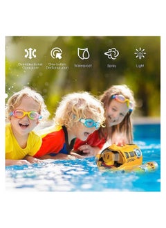 Y&D RC Boat for Kids, Remote Control Boys Girls Ages 8-12, Dual Propeller Power 2.4ghz Waterproof Boat, with Spray Gasboat and Led Lights, Water Toy Swimming Pool & Lakes  - Image 5