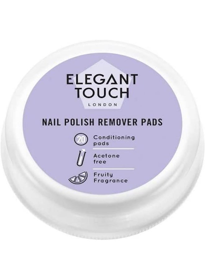 ELEGANT TOUCH وسادات إزالة طلاء الأظافر NPR في وعاء - Image 1