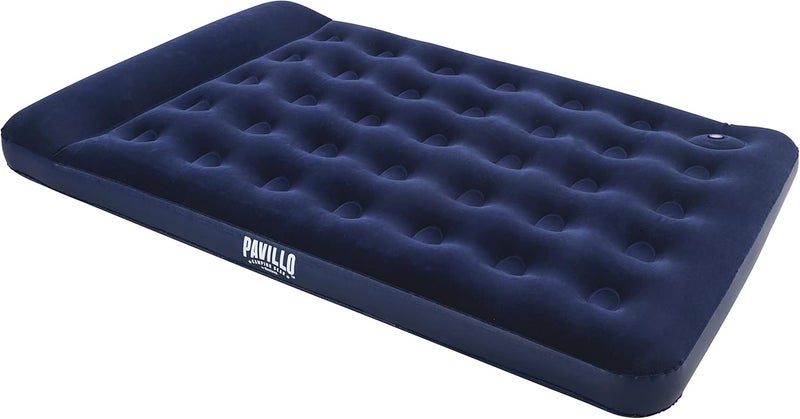 بافيلو سرير هوائي من Bestway رقم 67225، نوع Double Easy Inflate، لون أزرق، مقاسات 75 بوصة × 54 بوصة × 11 بوصة (1.91 متر × 1.37 متر × 28 سم). - Image 3