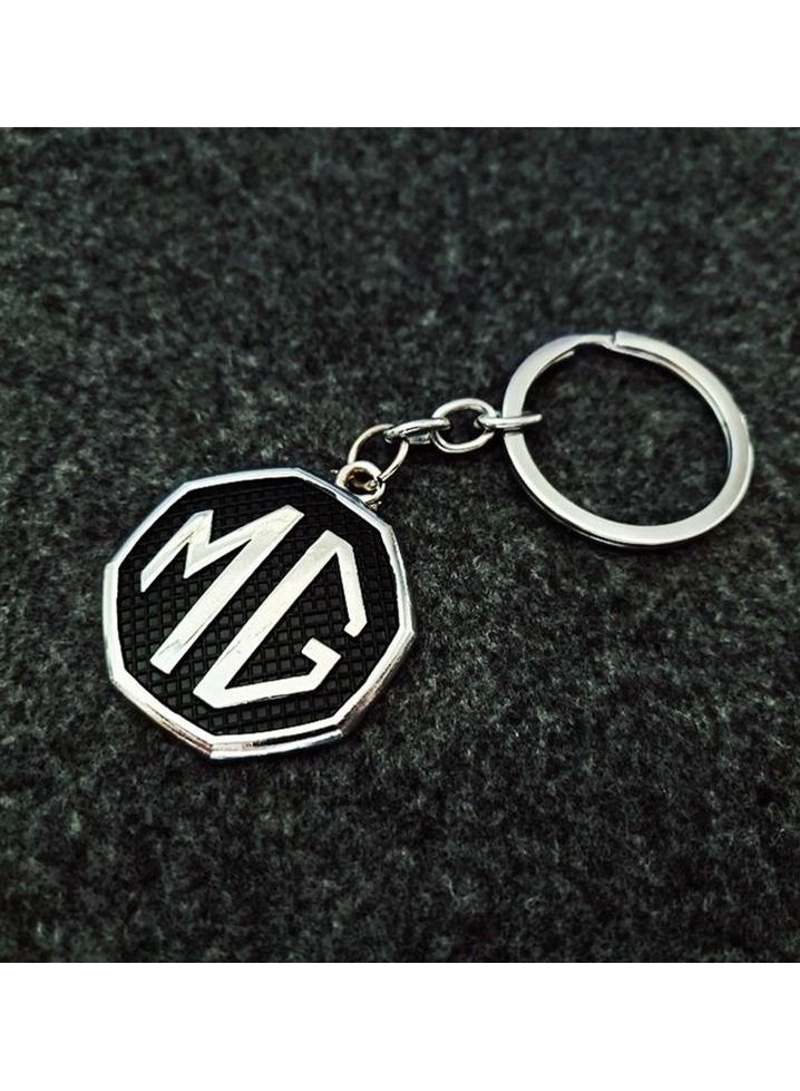 MG Car Metal Keychain, MG Logo Key Chain Key Ring For Car  - Image 2