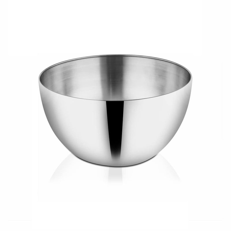 Shri & Sam Shri and Sam Stainless Steel Bowl, 20 cm, Silver  - Image 1