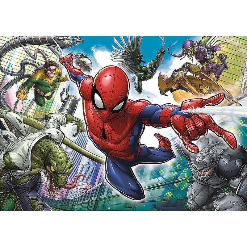 Trefl - Spider Man Born To Be A Suphero Puzzle 200 Pieces - 13235 - Image 2