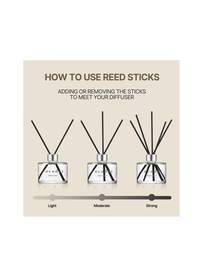 COCODOR Signature Reed Diffuser/Freesia&Pear/6.7oz/1Pack / Home Fragrance Scent Essential Oil Stick Diffuser for Bedroom Bathroom Home Décor - Image 3