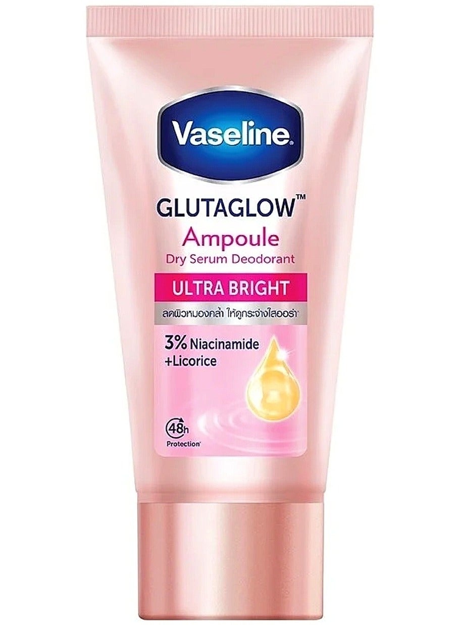 Vaseline Glutaglow Ampoule Dry Serum Deodorant 3 Niacinamide Licorice