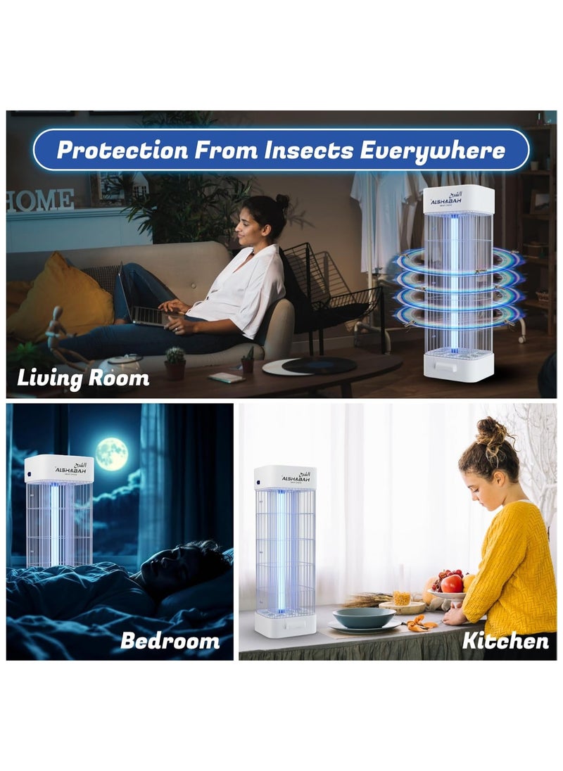Alshabah - Al Shabah Flying Insects Killer 3800V is a Highly Efficient Electric Insect Killer Designed to Eliminate Flying Insects Such as Mosquitoes Flies Moths and Gnats - Image 1