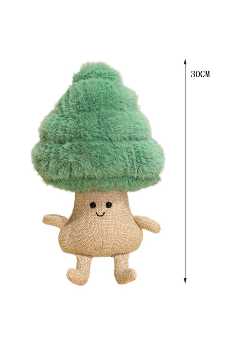 30 CM Cute Cartoon Pine Shape Plush Toy Soft Stuffed Doll For Girls And Boys All Ages Gift (Style 1) - Image 2