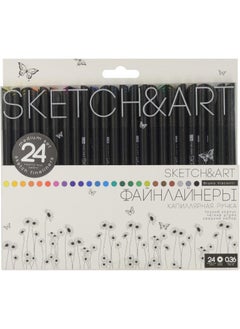 "sketch&art" 0,36MM Fine Tip Pencil 24 Colors