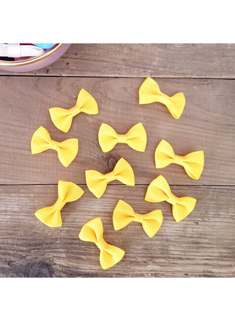 Yellow grosgrain bow, 4 cm 100 pieces - pzsku/ZDA28D09AD74A5D7FEFC6Z/45/_/1725791138/4b48f51e-e31e-40ff-80da-641d39458012