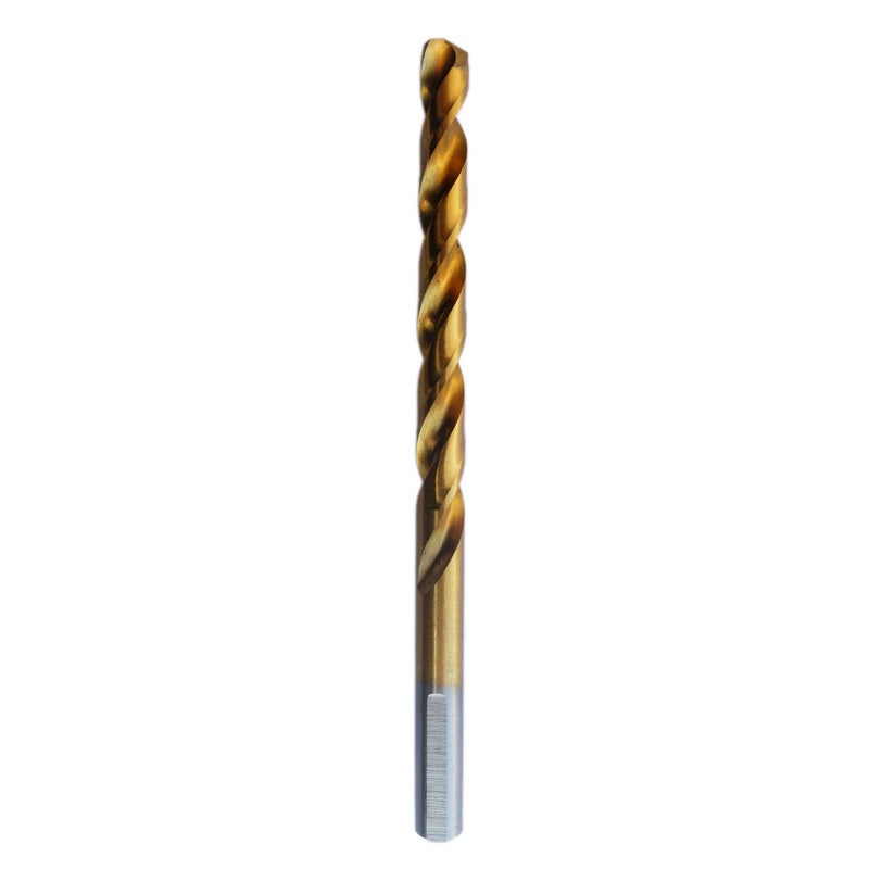 Drill Hulk Pack of 12, 3/16-Inch Titanium Nitride Coated Drill Bit, Premium M2 High Speed Steel, Jobber Length, for Metal, Plastic, Wood - Image 2