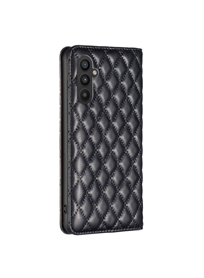 اس-توب جراب لهاتف Samsung Galaxy A25 5G جراب هاتف جلدي مغناطيسي شبكي ماسي - Image 3