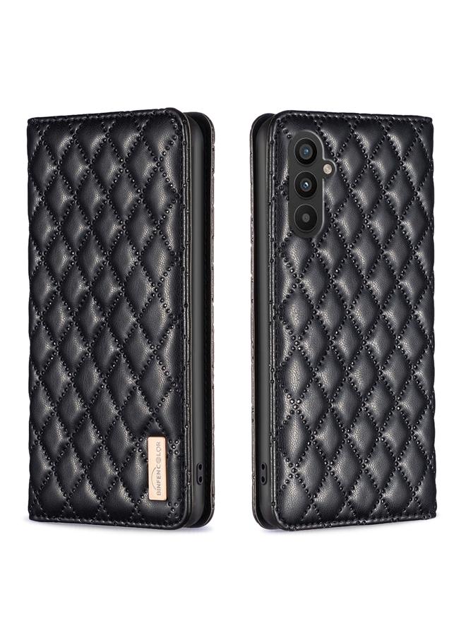 اس-توب جراب لهاتف Samsung Galaxy A25 5G جراب هاتف جلدي مغناطيسي شبكي ماسي - Image 1