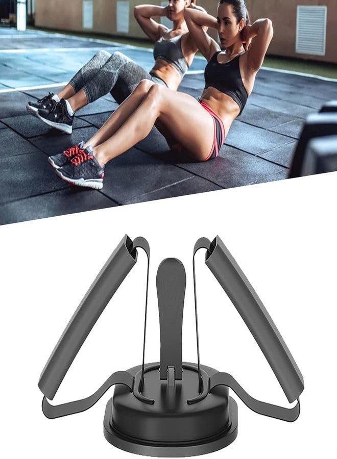 Sisliya Sit Up Bar Sit Up Assistant Equipment,Portable Sit Ups Foot Holder for Abs Home ExerciseFor Weight Lose Gym Workout Abdominal Curl Exercise Work Out Trainer (PINK) - Image 5