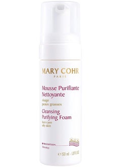 Mary Cohr Cleansing Purifying Foam | Purifying Cleanser For Oily Skins | Deeply Cleans Bacterial Impurities | Makes Skin Refreshing & Comfortable | 150 Ml 