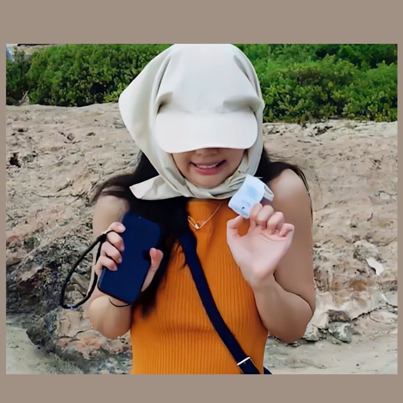Adjustable Sun Hat with Chin Strap, Breathable UV Protection for Outdoor - Image 3
