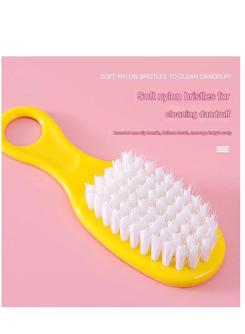Pack Of 8  Healthcare And Grooming Kit Suitable For Little Baby,Baby Care，Including nail clippers, nail scissors, nail files, thermometer, comb, hair brush, nasal aspirator, milk toothbrush - Image 4