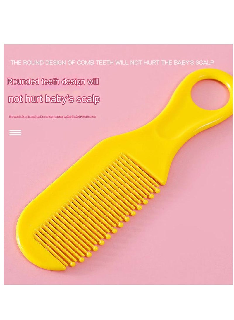 Pack Of 8  Healthcare And Grooming Kit Suitable For Little Baby,Baby Care，Including nail clippers, nail scissors, nail files, thermometer, comb, hair brush, nasal aspirator, milk toothbrush - Image 5