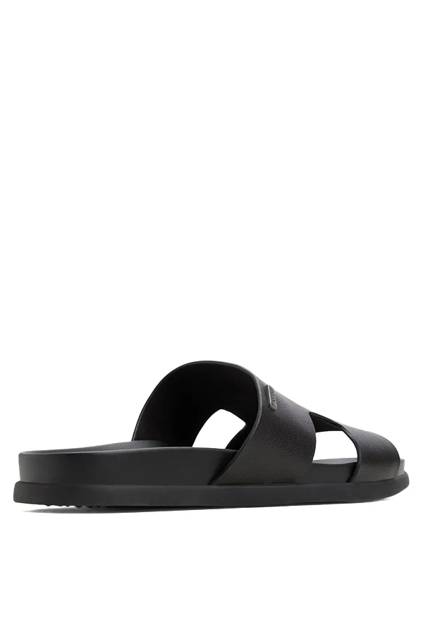 الدو Mondi-In Men Black Flat Sandals