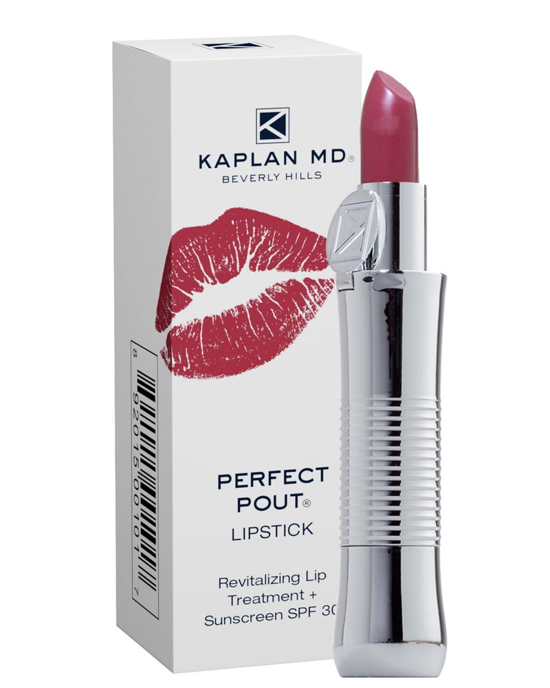 KAPLAN MD Perfect Pout Lipstick, Revitalizing Treatment + SPF 30 Sunscreen, 0.11 oz - Image 1