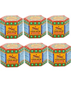 Tiger Balm Extra Strength Herbal Pain Relief Ointment 10gm (Pack of 6)  - Image 1