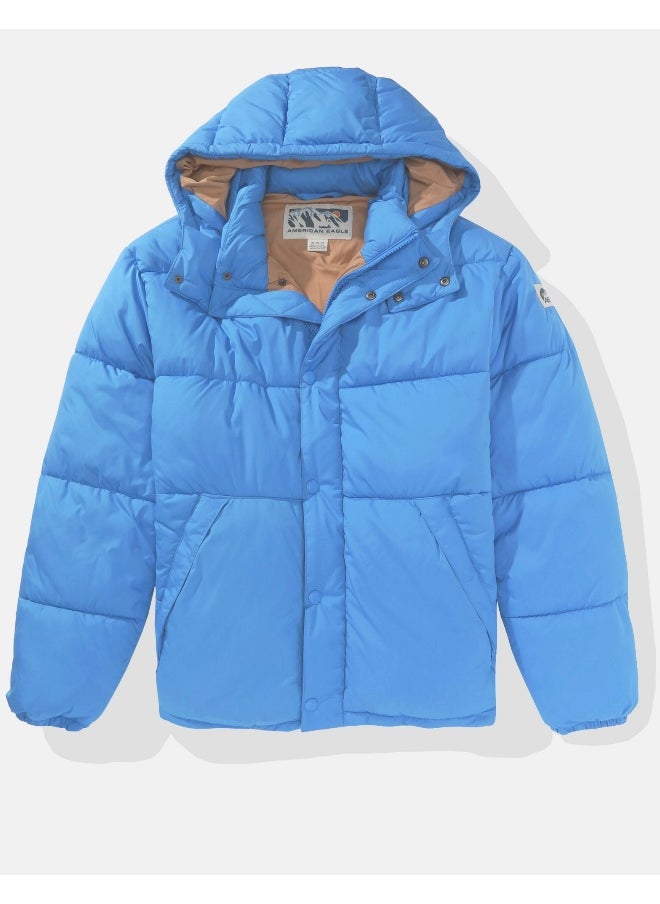 American Eagle - Zip Through Puffer Jacket - Image 1