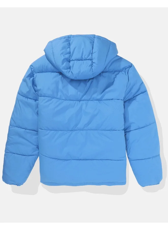امريكان ايجل Zip Through Puffer Jacket