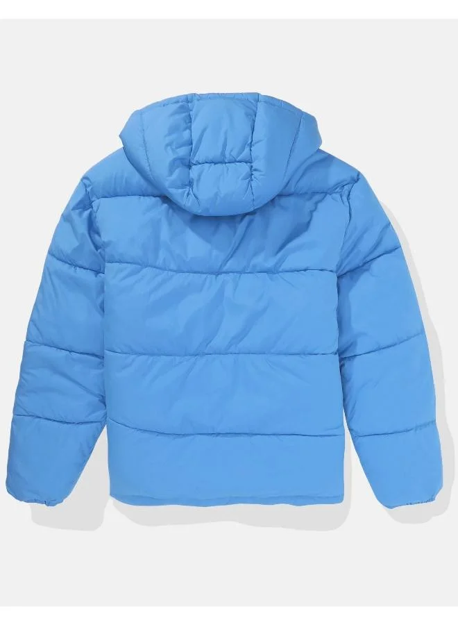 امريكان ايجل Zip Through Puffer Jacket