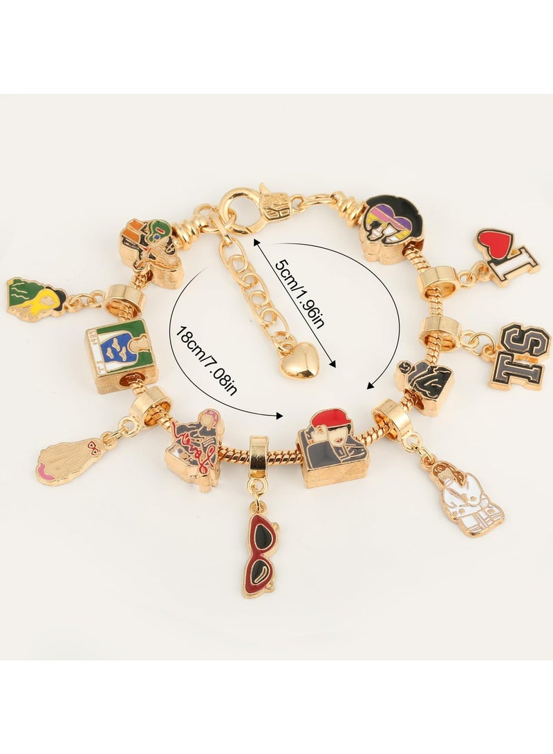 SYOSI 2 Pieces Friendship Bracelets for Women, Inspired Charm Bracelets, Adjustable Matching Couples Best Friend Bracelet Set with Cute Panda Keychain, Ideal Teen Girl Birthday Gifts - Image 4