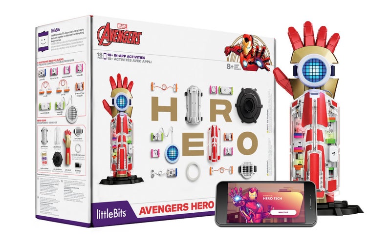 littleBits Avengers Hero Inventor Kit Kids 8 Build Customize Electronic Super Hero Gear - Image 2