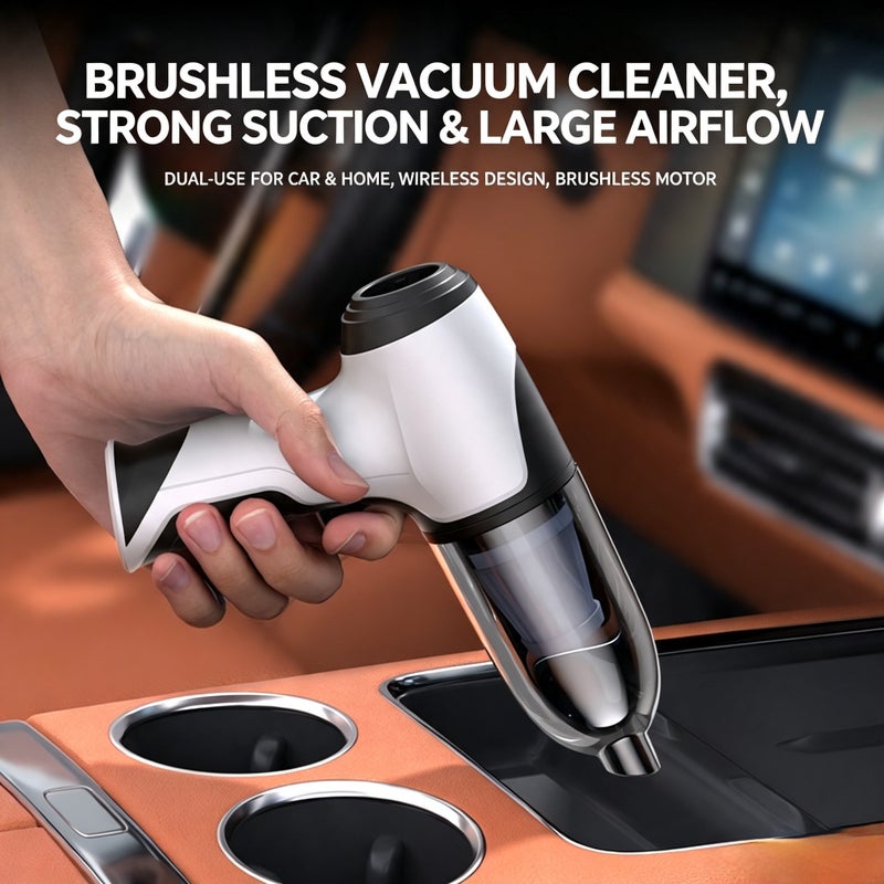 Cordless Handheld Car Vacuum Cleaner 11000Pa Suction - Image 4