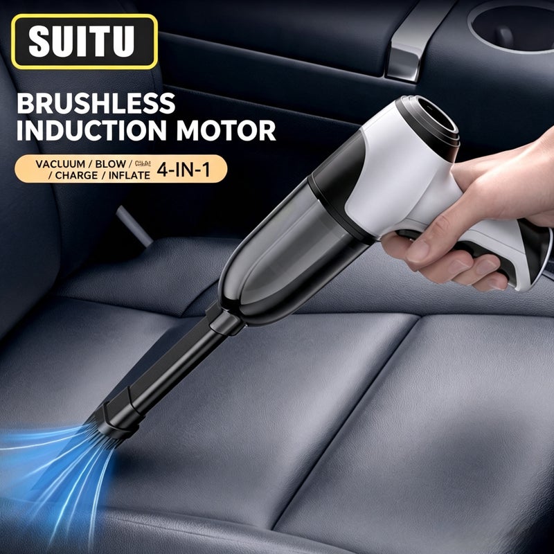 Cordless Handheld Car Vacuum Cleaner 11000Pa Suction - Image 2